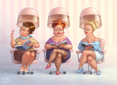 hair salon ladies